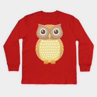 One Friendly Owl Kids Long Sleeve T-Shirt
